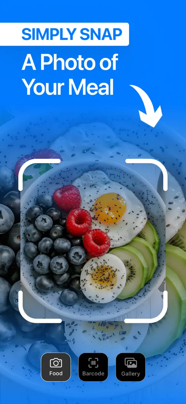 Screenshot #2 pour FoodSight AI - Calorie Scanner