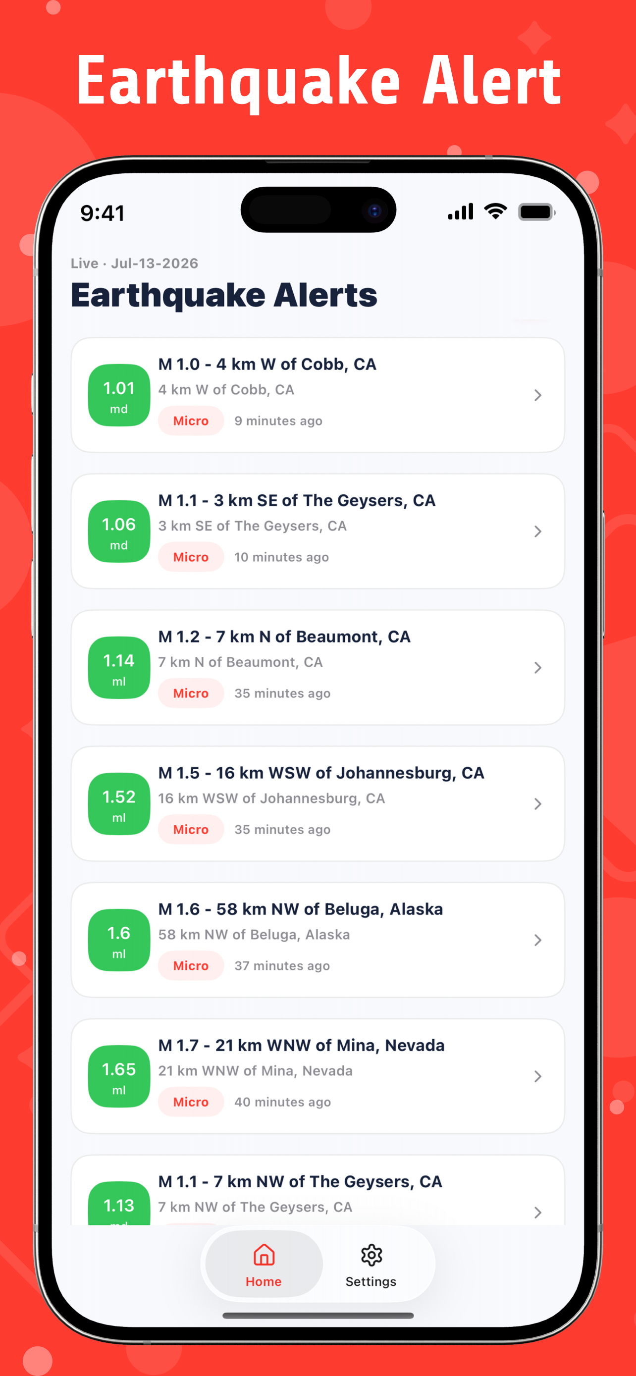 Earthquake Alert! screenshot 3