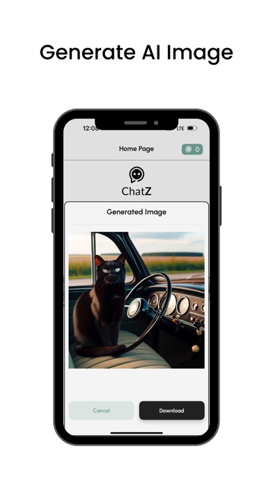 ChatZ - AI Chatbot, Photo, PDF Screenshot