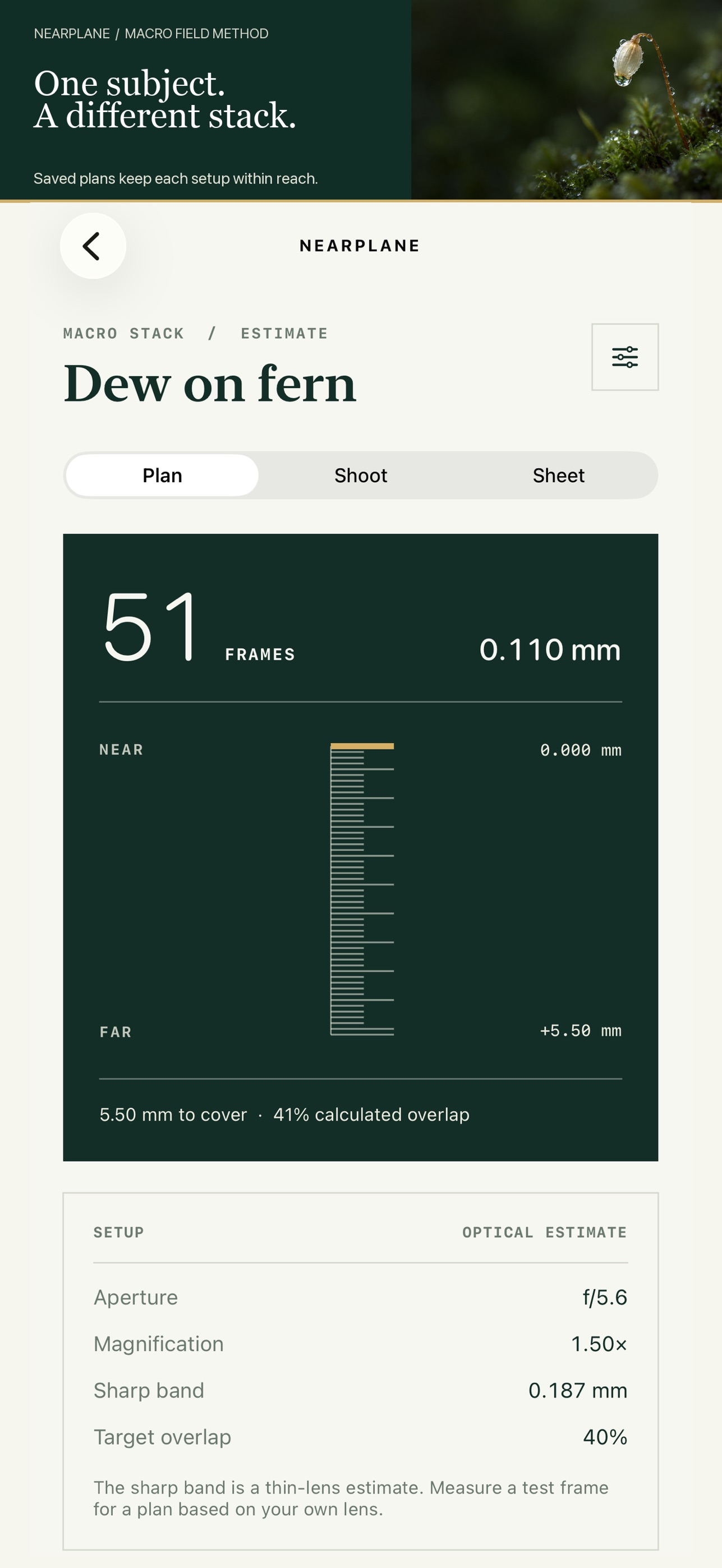 Screenshot 5 of Nearplane Macro Stack