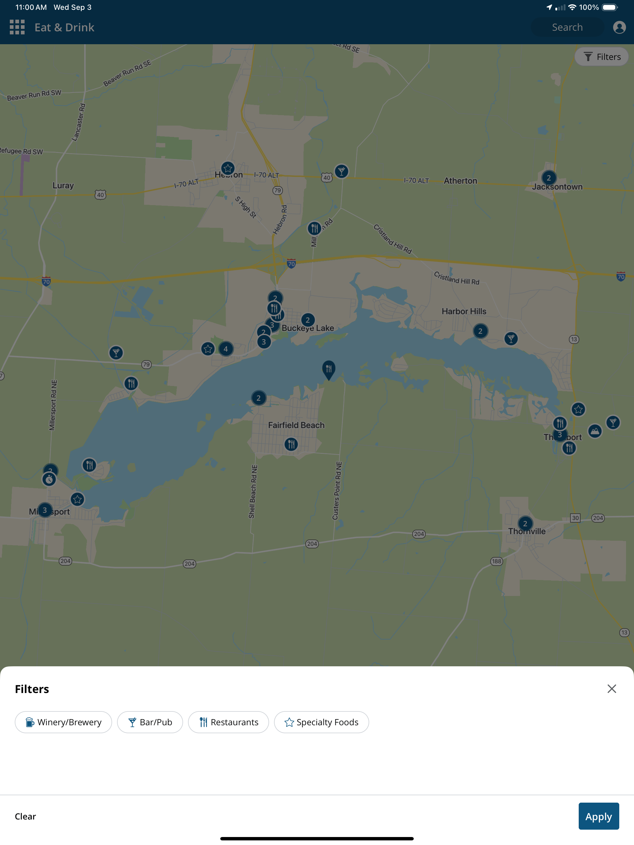 Escape to Buckeye Lake