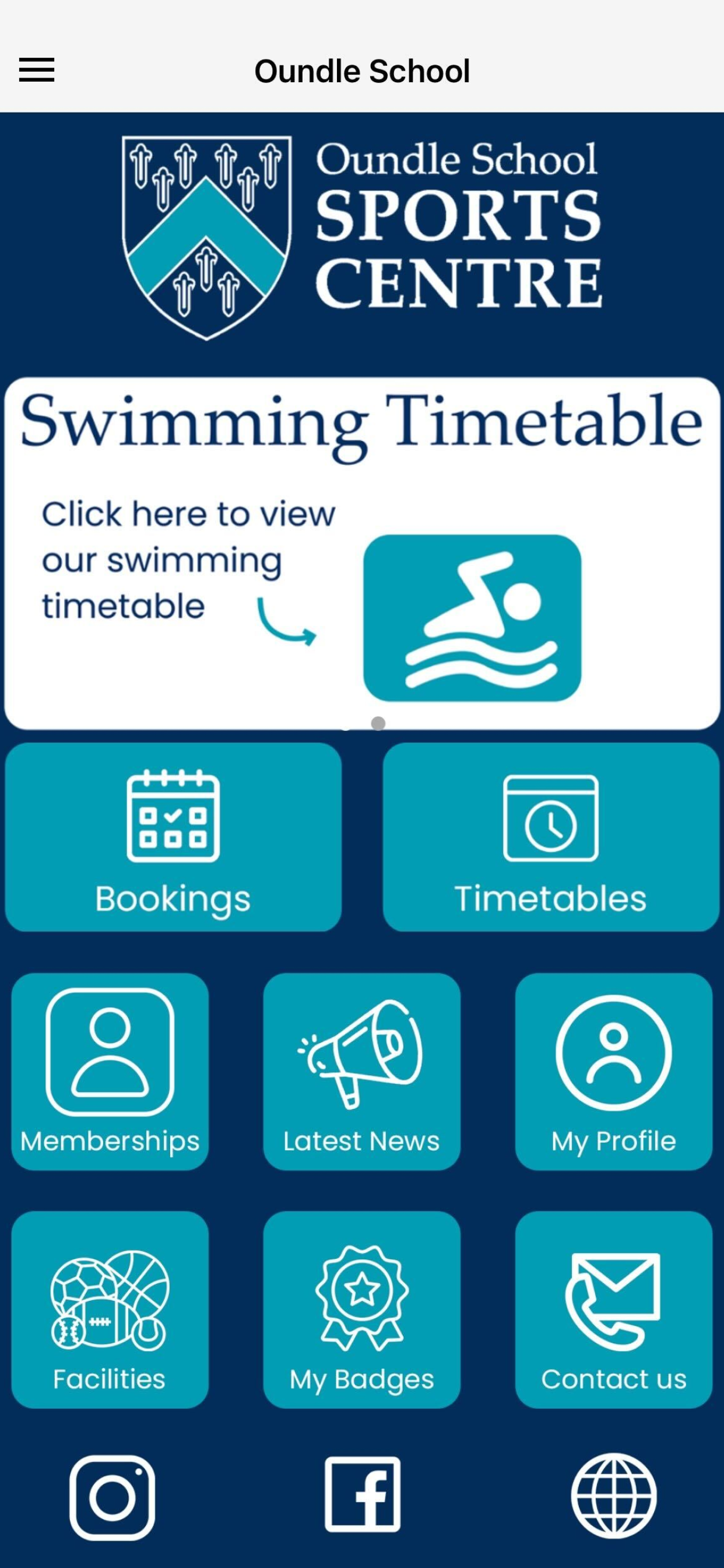 Oundle School Sports Centre