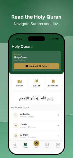 Hayya: Prayer Times & Qibla screenshot 3