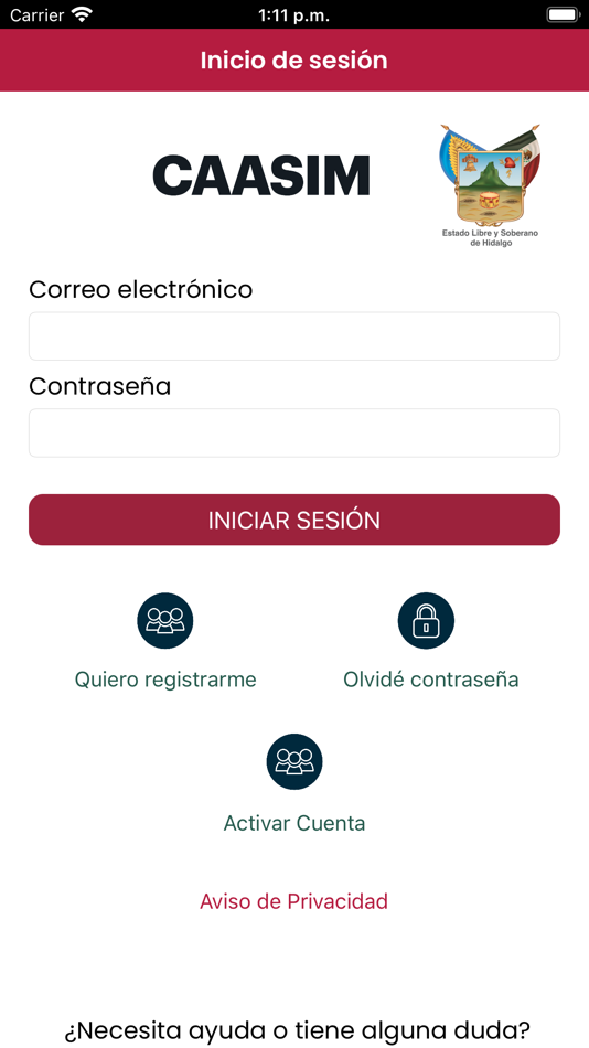 #3. CAASIM (iOS) By: Gobierno del Estado de Hidalgo