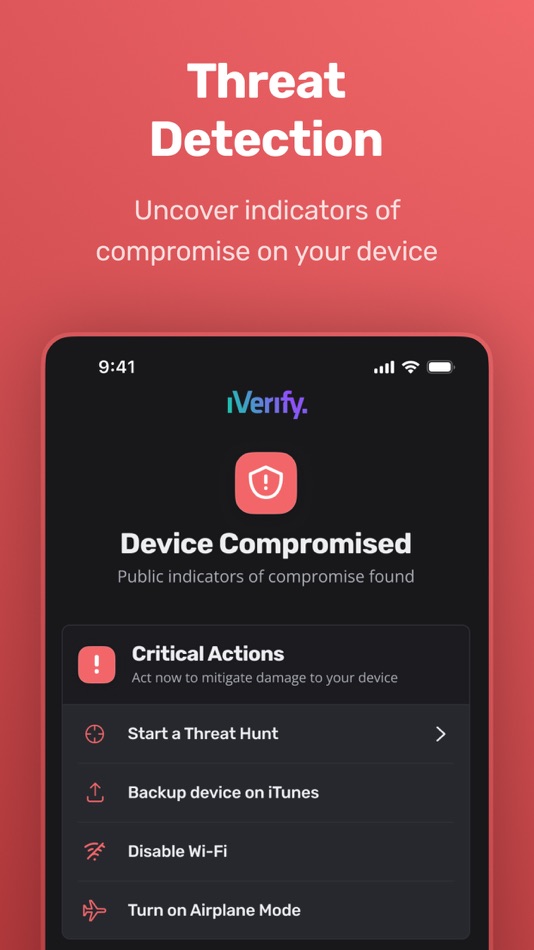 #3. iVerify EDR (iOS) 由: iVerify