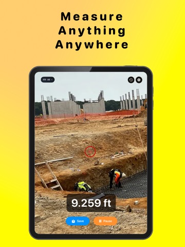 Distance Laser iPad screenshot