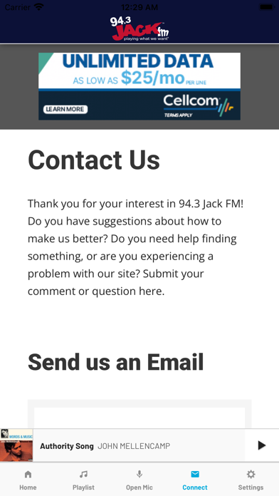 94.3 Jack FM Fox Cities Screenshot