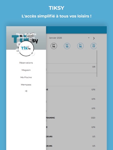 TIKSY iPad screenshot