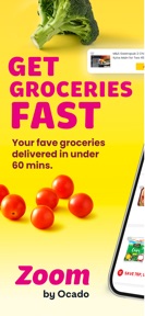 Zoom by Ocado | Food Delivery screenshot