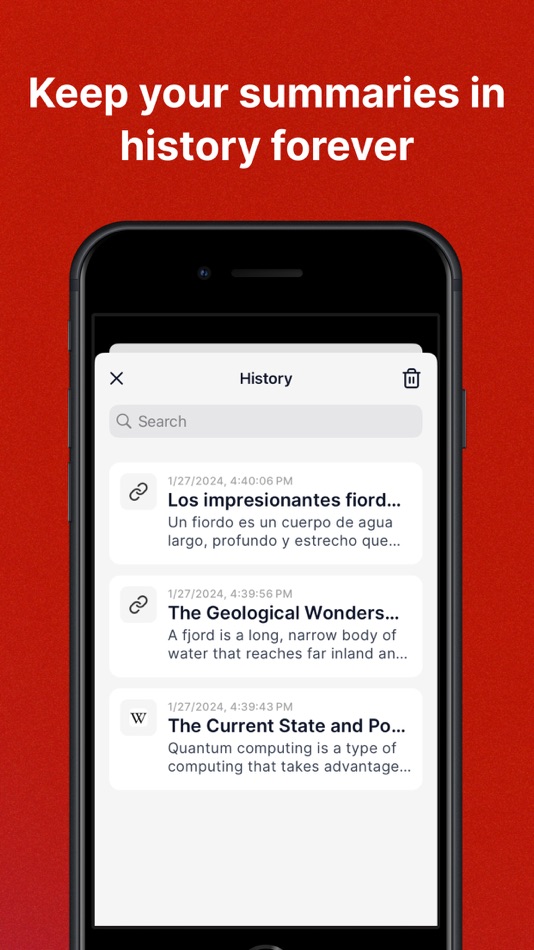 #6. Summarizer - AI Text Summary (iOS) بواسطة: Qvalitech Engineering OU