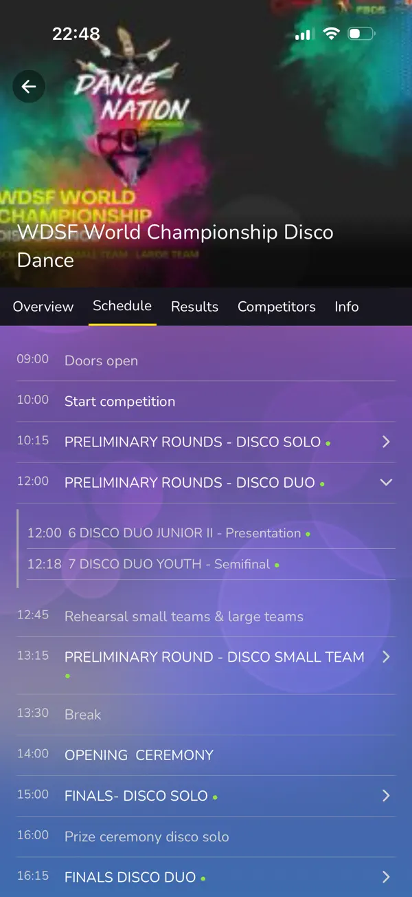 Screenshot #3 pour Vote4Dance