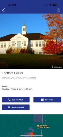 Thetford Academy iPhone screenshot