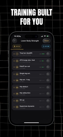 Rugby Prep: workout program iPhone screenshot 3
