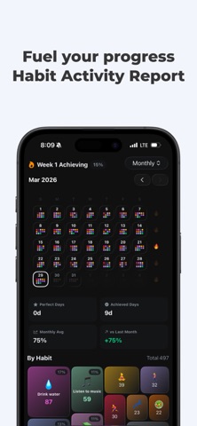 Weekly: Weekly Habit Tracker Screenshot 3 of 5