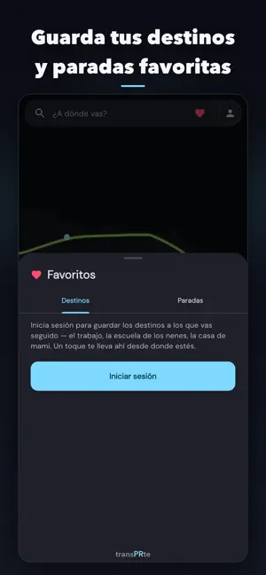 transPRte screenshot 1