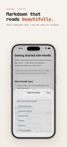 Htmllit - HTML预览查看器 screenshot