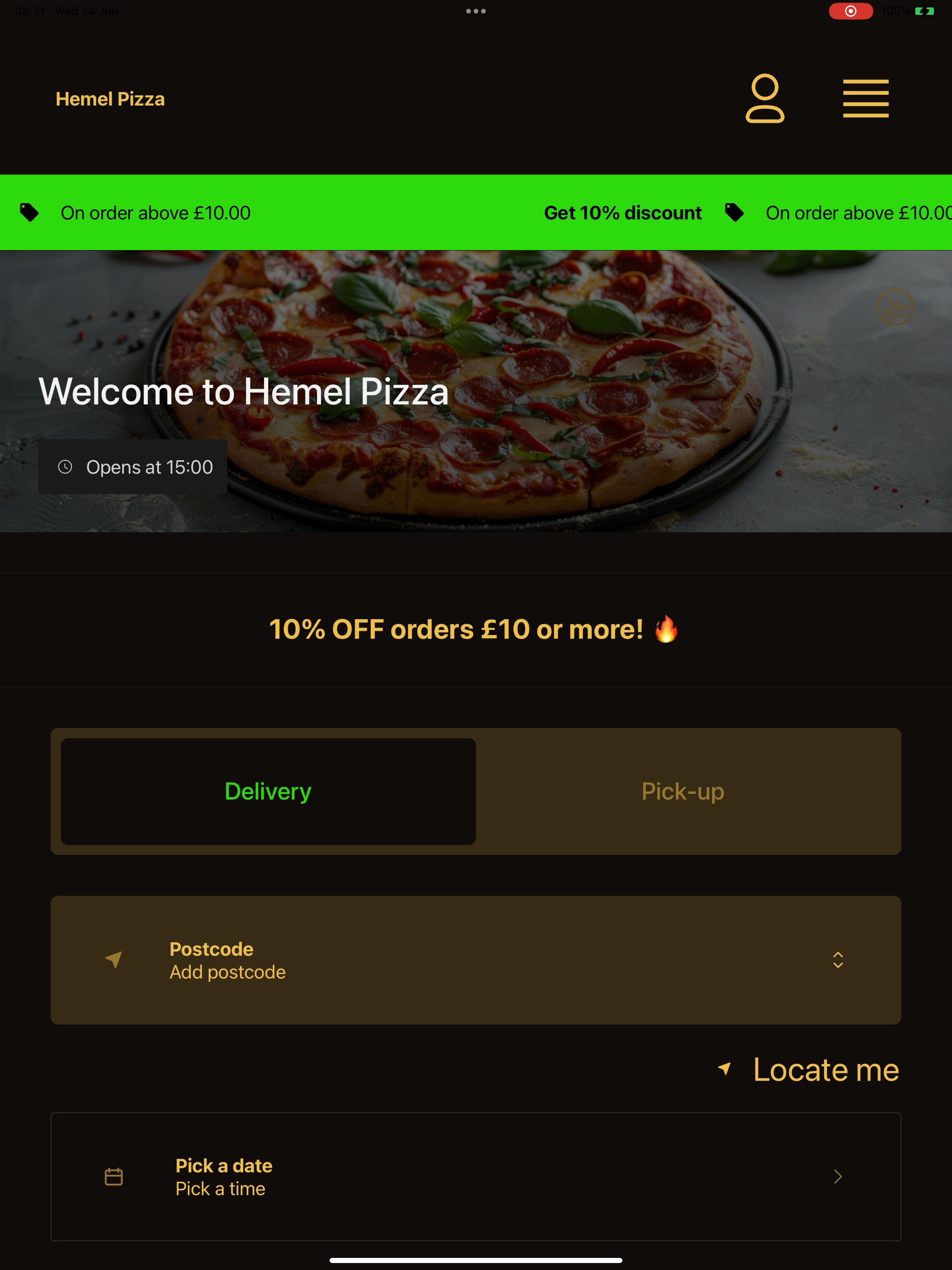 Hemel Pizza screenshot 9