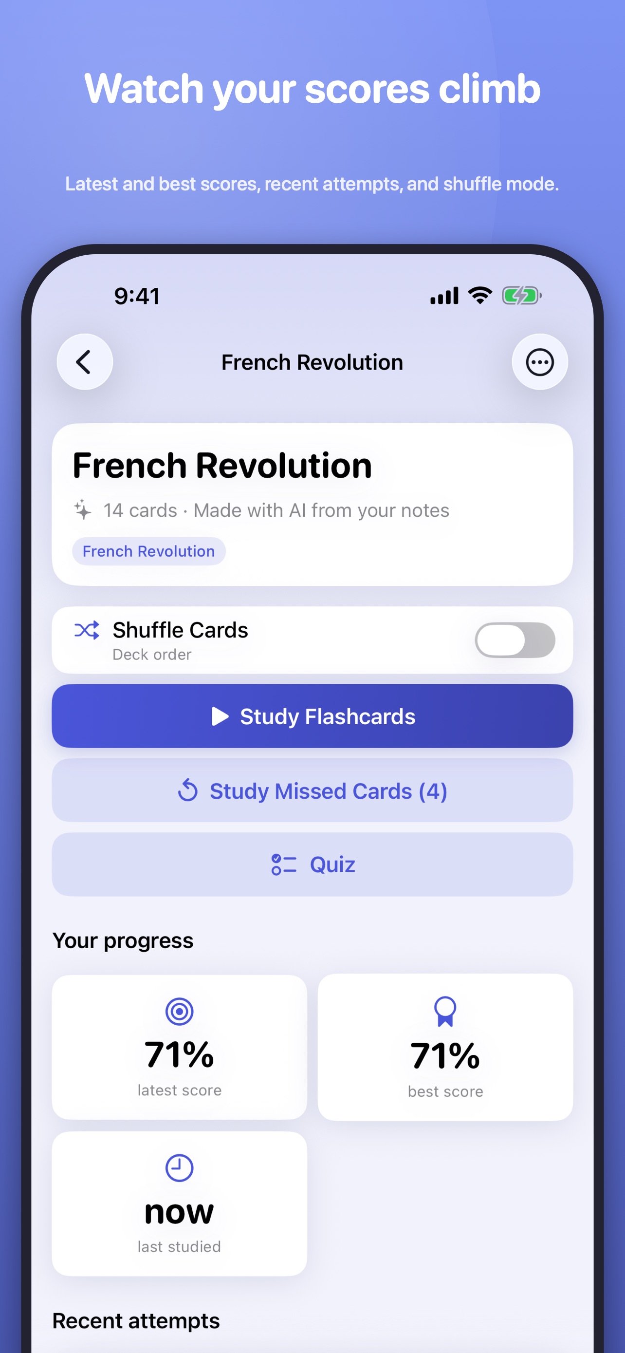 Screenshot 6 of Load: AI Flashcard Maker