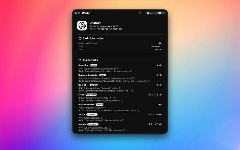 #2. AppLens – Framework Inspector (macOS) di: Nanning Naasing Technology Co., Ltd.