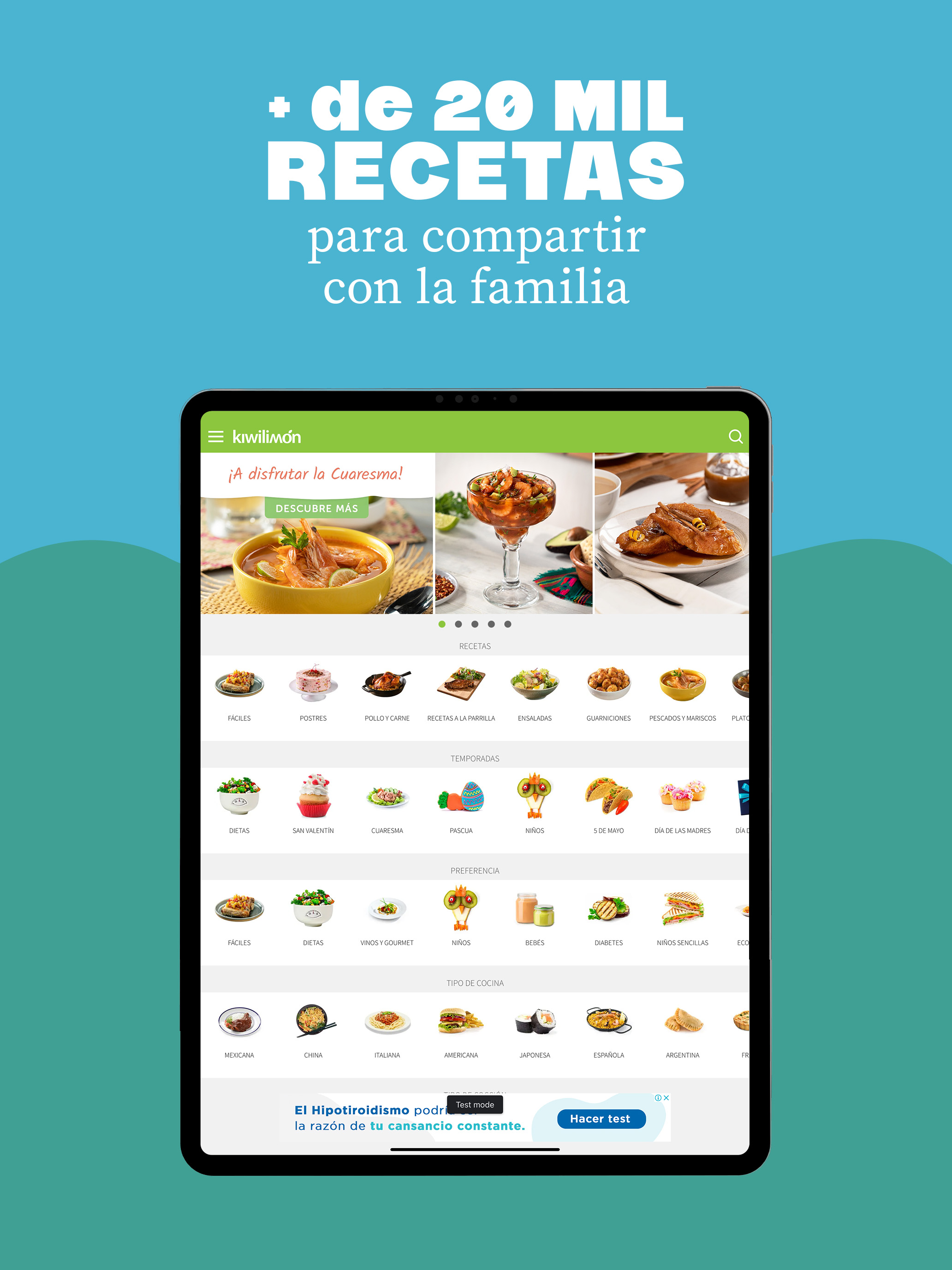 Recetas Kiwilimón