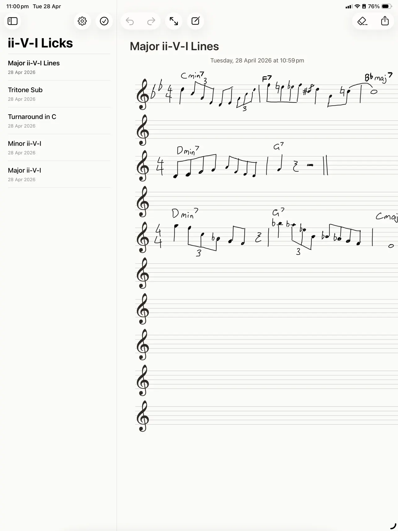 Screenshot #4 pour Passing Notes