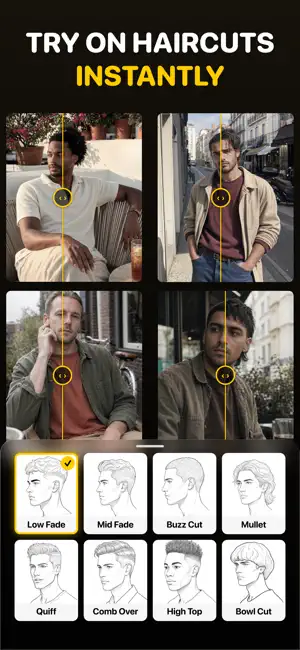 Hairstyle Try On AI: Glancely screenshot 3