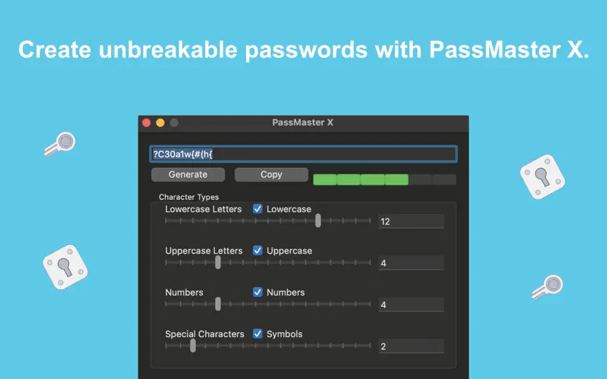 PassMaster X iPhone Ekran Görüntüsü 1