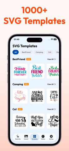 AI SVG Converter : Inkscape iPhone screenshot