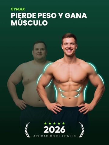 Gymax: Entrenamiento Muscular iPad screenshot 1