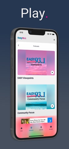 EASY 93.1 Screenshot 2 of 7