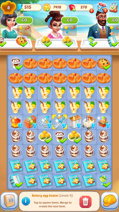 Cuisine Story: Merge & Decor Screenshot