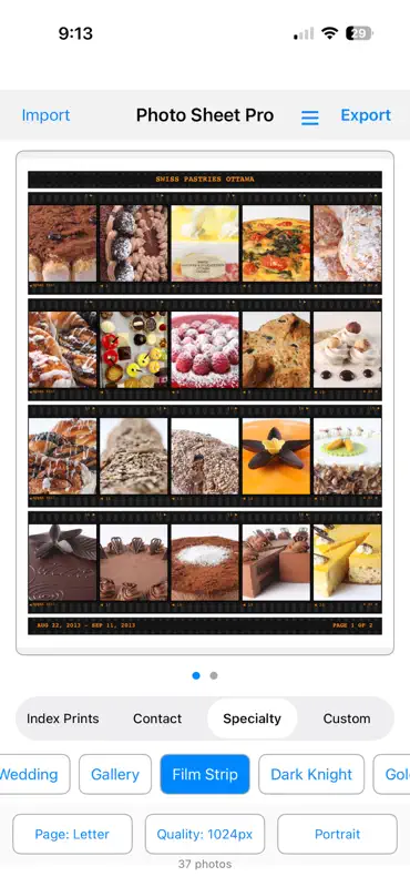 Photo Sheet Pro screenshot 3 of 10