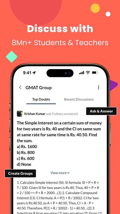GMAT Exam Prep App, Mock tests screenshot-7