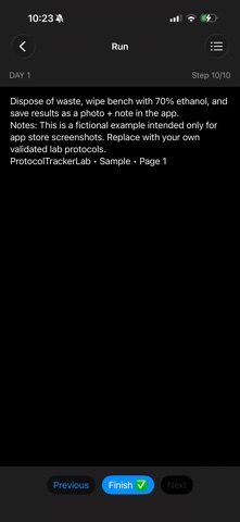 ProtocolTrackerLab screenshot