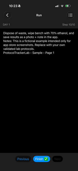 ProtocolTrackerLab Screenshot 5 of 7