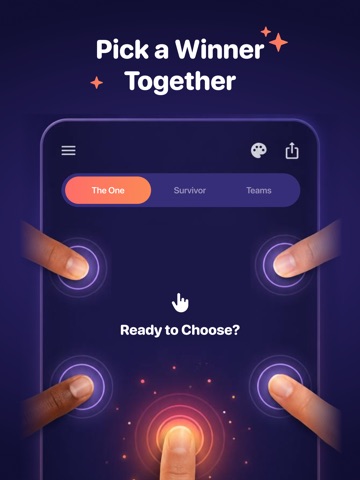 Finger Chooser: Wheel Spinner