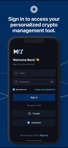 My Crypto Trail screenshot