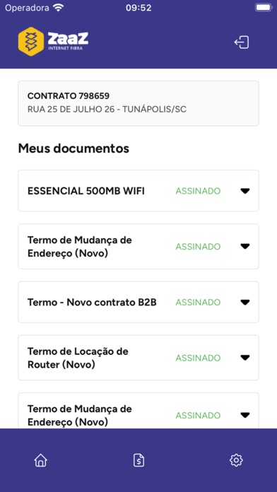 Minha Zaaz Screenshot