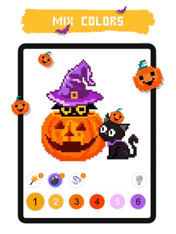 Pixel Color - Gems Sort Games iPad screenshot