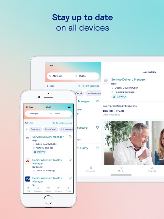 IrishJobs.ie - Job Search App iPad screenshot 4 - Business app