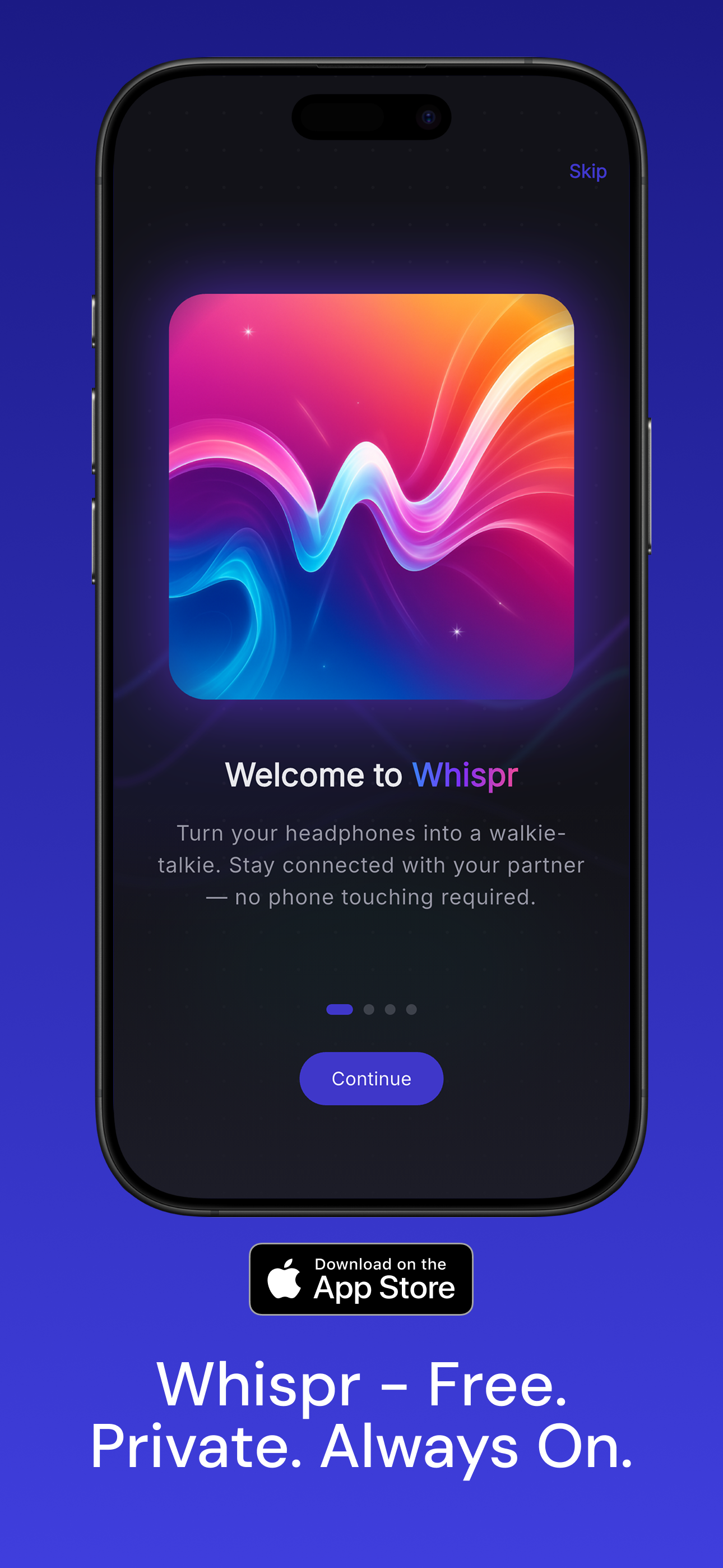 Whispr: Your Walkie Talkie screenshot 8