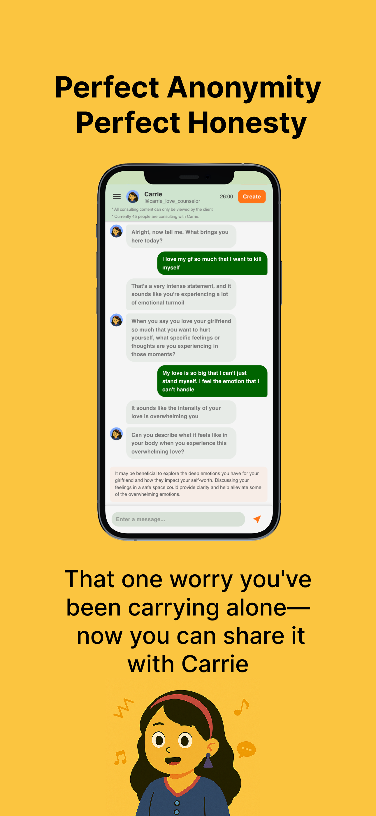 Carrie - AI Love Counselor