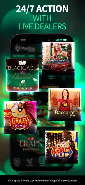 PlayStar: Real Money Casino NJ screenshot 4