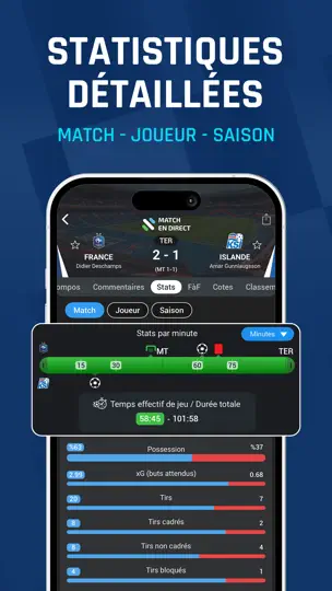 Capture d'écran de Match En Direct - Live Score sur iPhone 3
