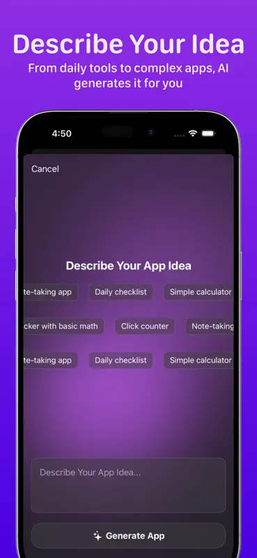 Make-It AI: App & Code Builder screenshot 2 of 5