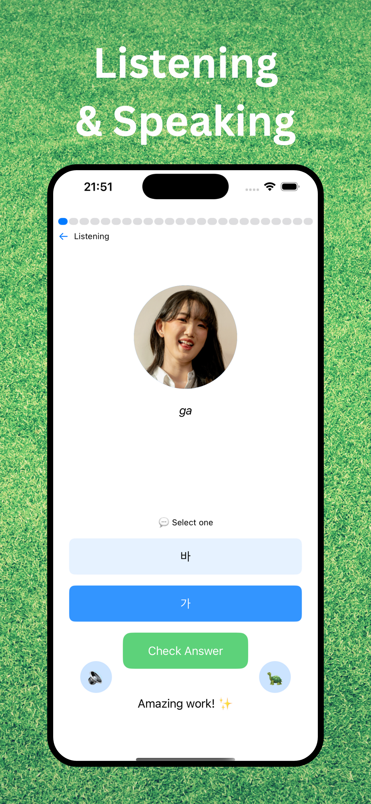 Learn Korean Alphabet - Hangul screenshot 3