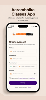 Aarambhika Classes screenshot 2