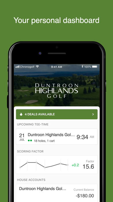 Screenshot #1 pour Duntroon Highlands Golf Club