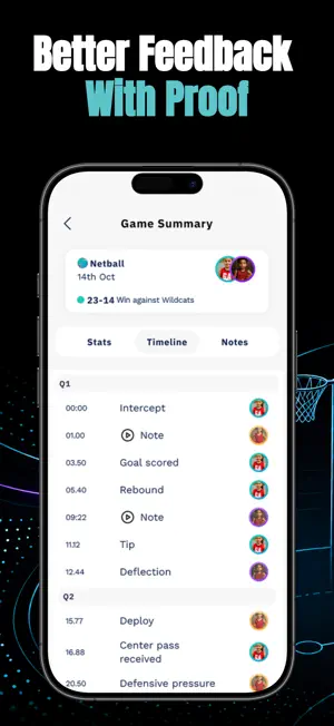 Beyond Score: Sports Parent screenshot 3