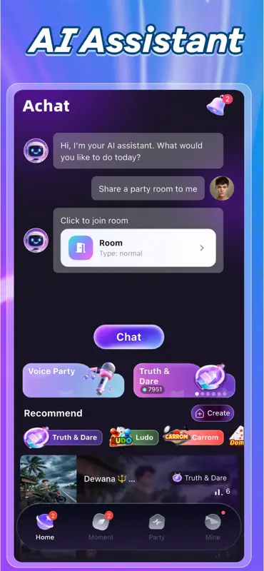 Achat- Party Room & Mini Games screenshot 5 of 5